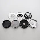 Эмблема на колесо автомобиля, 56 мм, 60 мм, 4 шт.