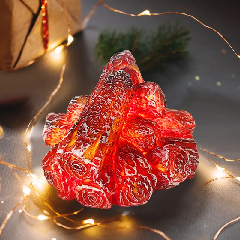

Charcoal Flame Lantern Lamps Simulated Fireplace LED Flame Lamps Flame Effect Light Bulb AA Battery Living Room Easter Decor
