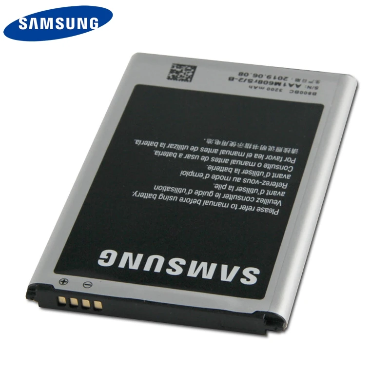 samsung Батарея B800BC B800BE для samsung GALAXY NOTE 3 N9006 N9005 N900 N9009 N9008 N9002 Note3 с NFC 3200 мАч