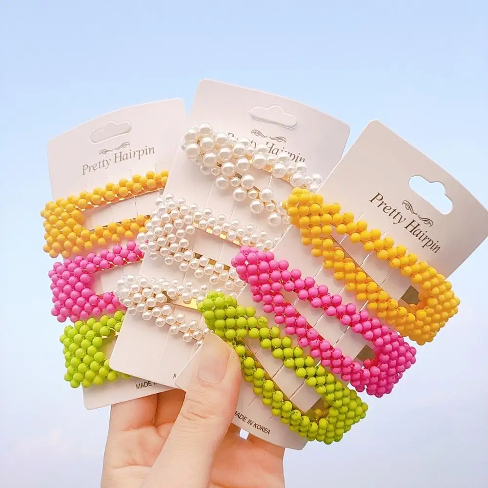 2019 жемчужная заколка набор для женщин волос девочек модные шпильки элегантные