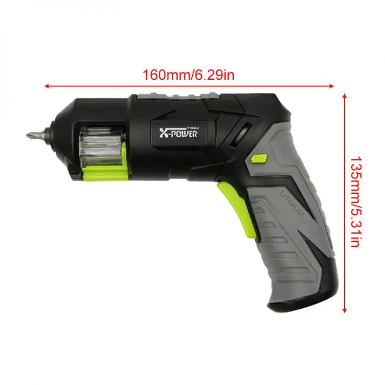 

Power Tool 3.6V Lithium Rechargeable Mini Drill with 6pcs Accessories for Screwing / Corner Repair / Wood Punching