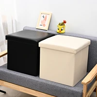 foldable storage box with hood storage sofa stool clothes socks toys snack sundries storage box organizer