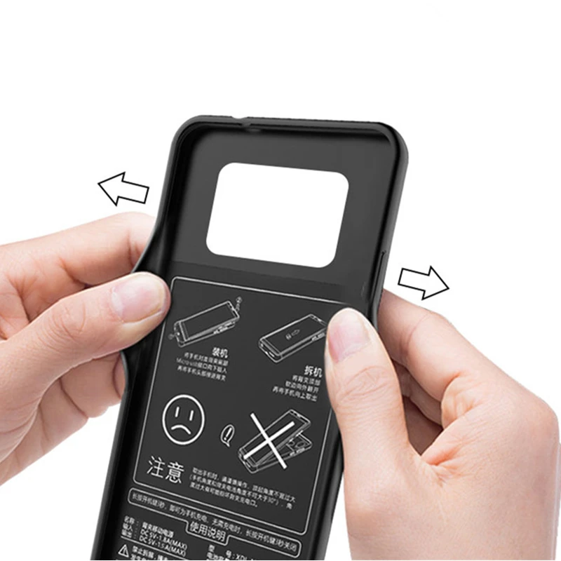 5000mAh Extended Phone Battery Power Case For Samsung Galaxy Note 9 Portable Charger Cover Bank | Мобильные телефоны и