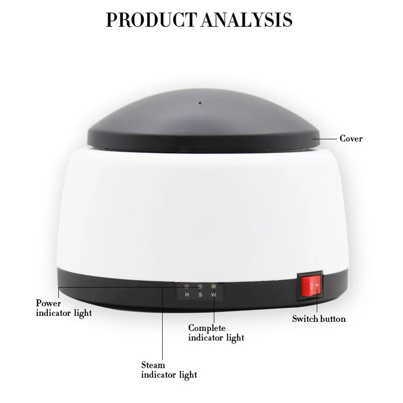 Электрический ацетона с системой Soak Off гель для снятия машина отпариватель