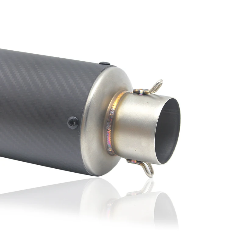 Универсальный глушитель выхлопной трубы для мотоцикла из углеродного волокна 35