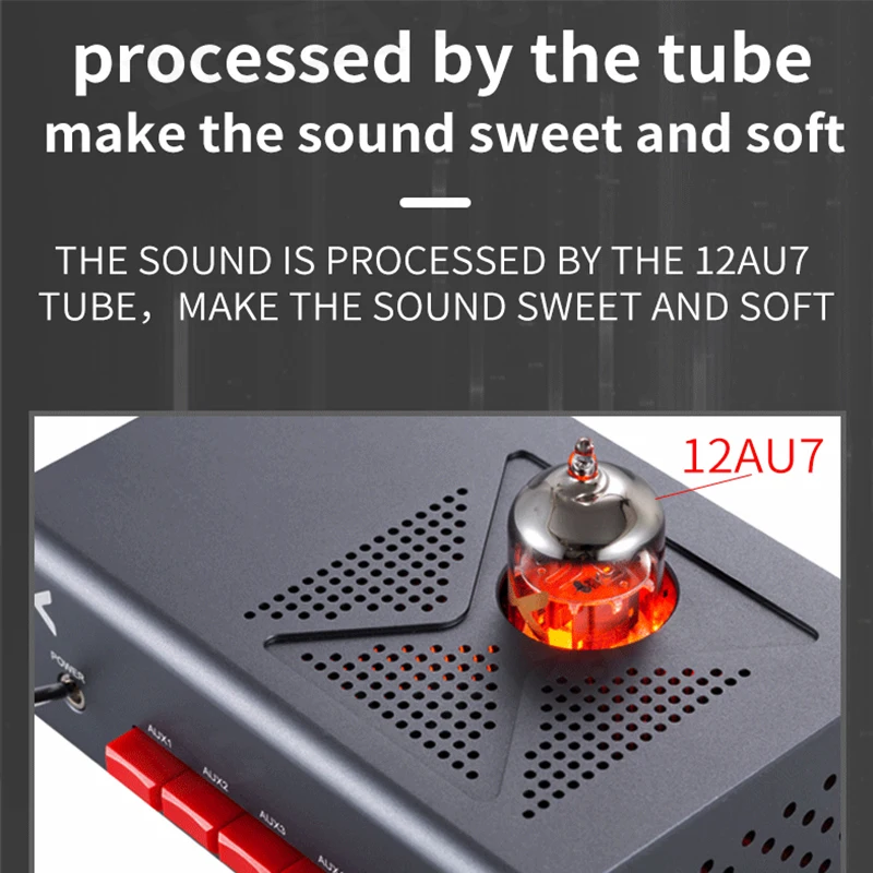 XDUOO MT603 MT-603 множество выбора предусилитель 12AU7 Tube усилитель 4 аудиовход RCA - купить