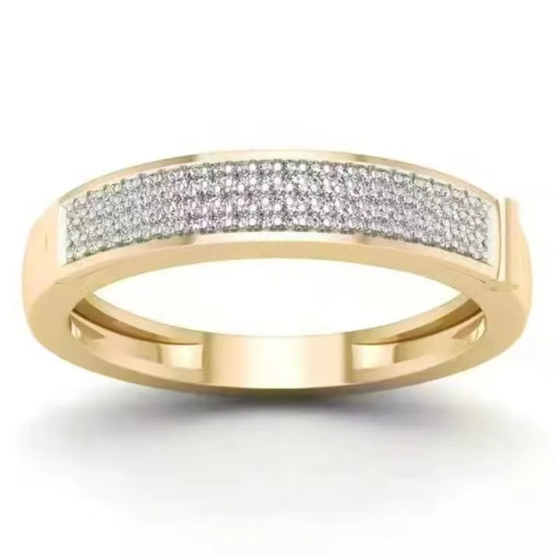 

Zircon carved fancy split ring