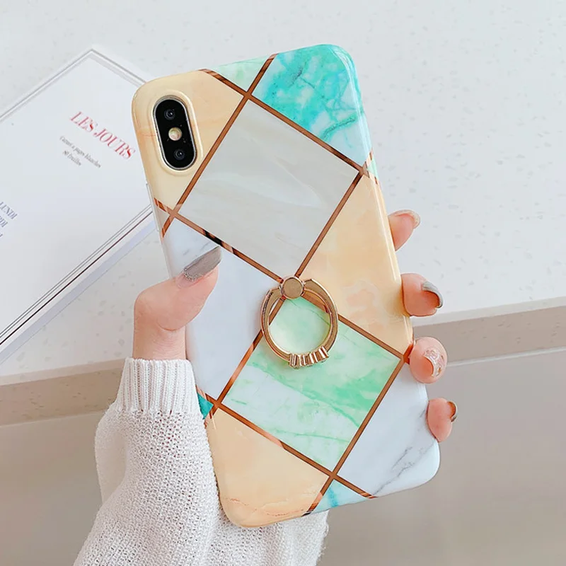 FLYKYLIN мраморный чехол для Huawei P30 Pro P20 Lite задняя крышка Mate 20 Мягкий ТПУ силиконовый с