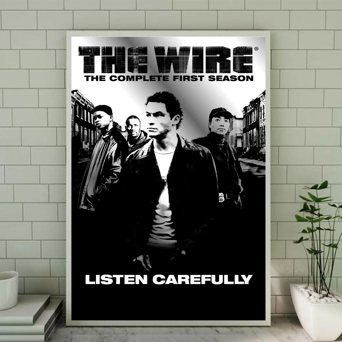 

Постер сериала The Wire TV, кино, холст, постеры, печать, живопись для украшения дома (без рамки)