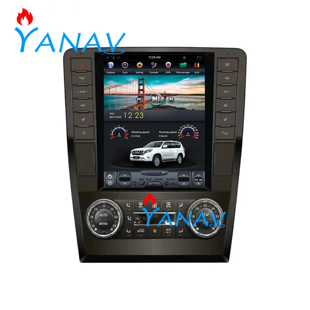 

Vertical Screen Car Radio Stereo Receiver for-Mercedes-Benz ML 320 2008 GPS Navigation Auto Video Android Multimedia MP3 Player