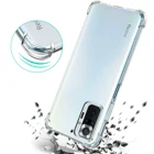 Прозрачная Противоударная фотовспышка для Redmi Note 10 Pro Max Note 10S Note 9 9S 9T 8T 8 Pro Note 7 Pro 7S