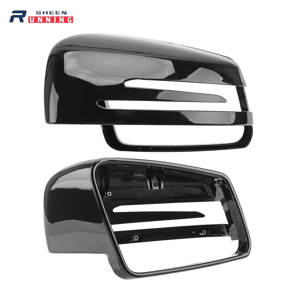 

Chromed Silver Rearview Mirror Side Door Mirror Wing Mirror Cover Replacement for Mercedes Benz A B S C CLASS W204 E CLASS W212