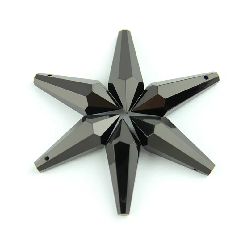 K9 качество 38 мм смешанный цвет кулон хрустальная люстра призма фэн-шуй детали |