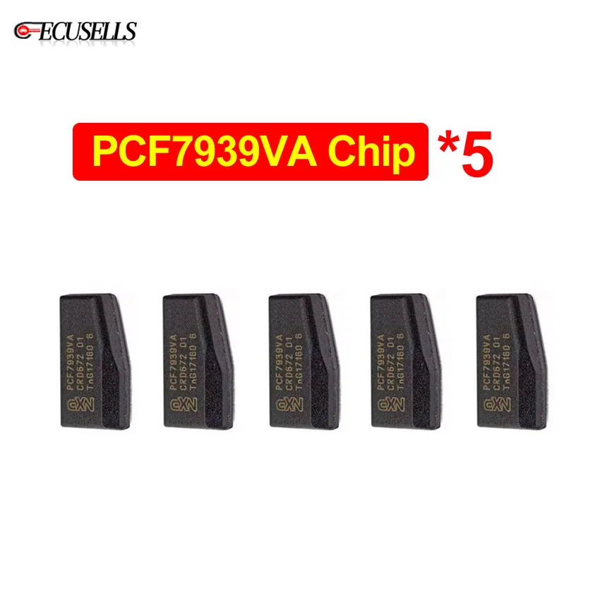 5 шт./лот Автомобильный ключ чип PCF7939VA пустой транспондер|Ключ от авто| |