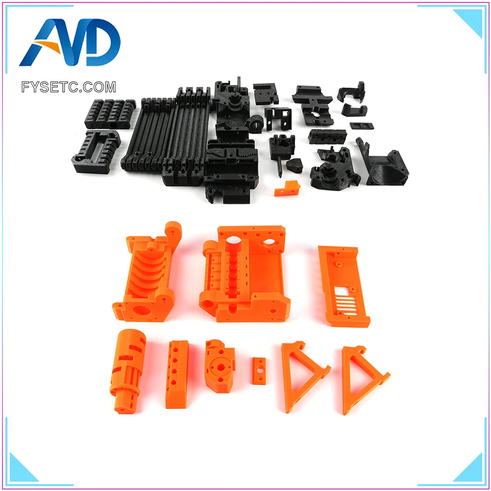 Весь PLA Материал печатных Запчасти для Prusa i3 MK2.5S MK3S MMU2S мульти 2S комплект