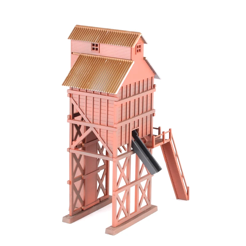 1:87 пластиковая модель парового локомотива угольный камерный поезд | Игрушки и