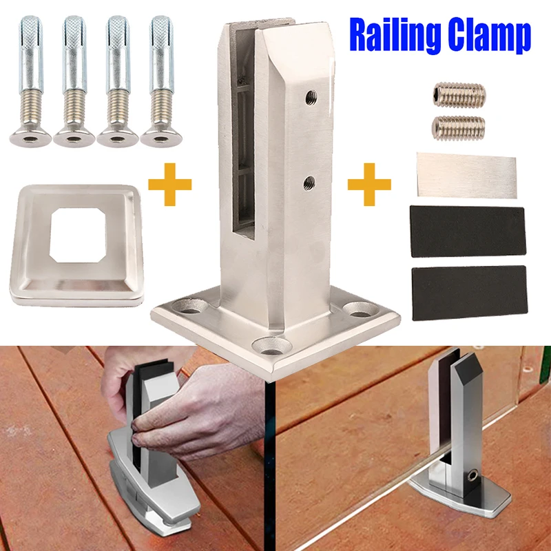 Зажим для ограждения зажим пола из нержавеющей стали|Детали инструментов| |