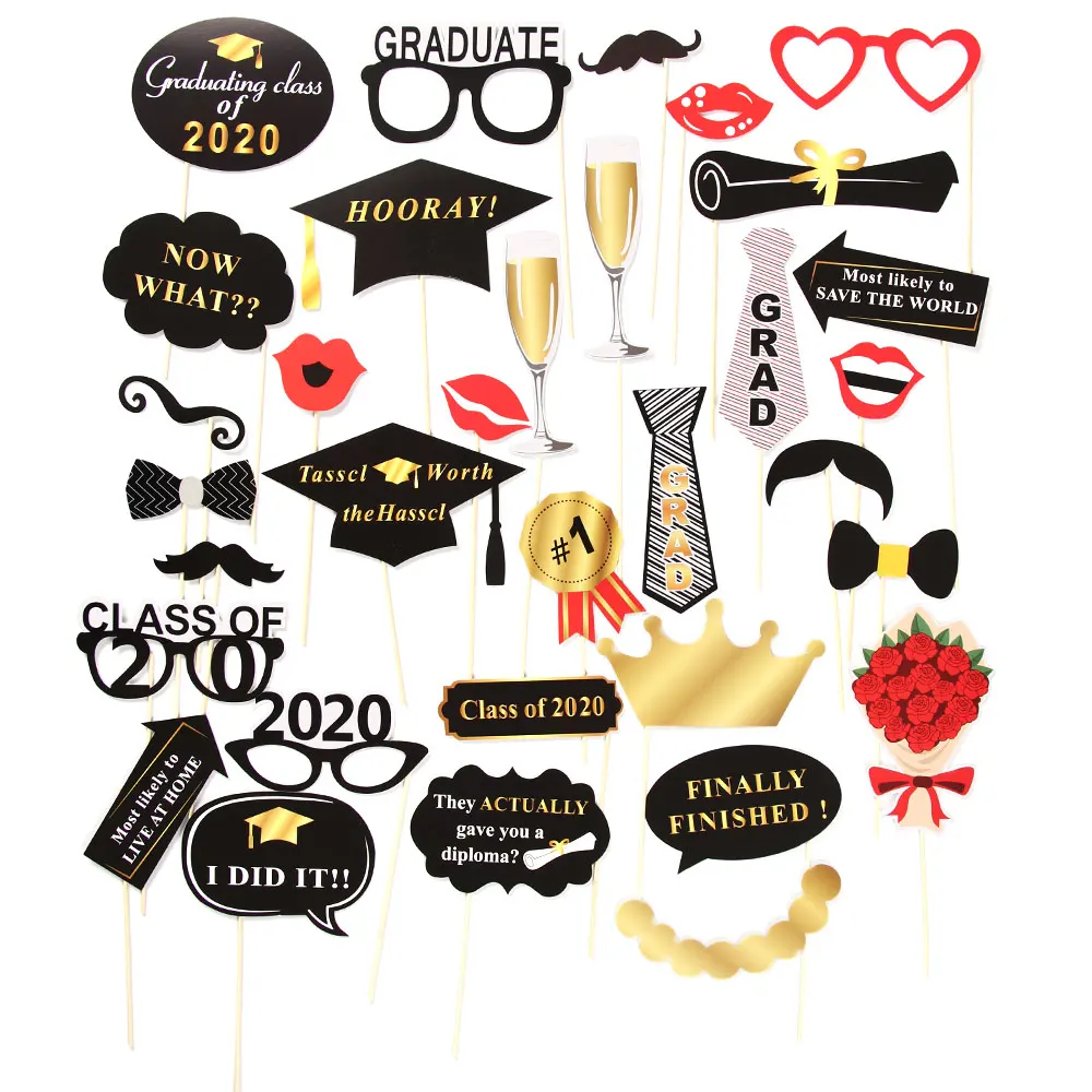 Реквизит для фотостудии Выпускной 2020 декорация вечеринки фотостенд