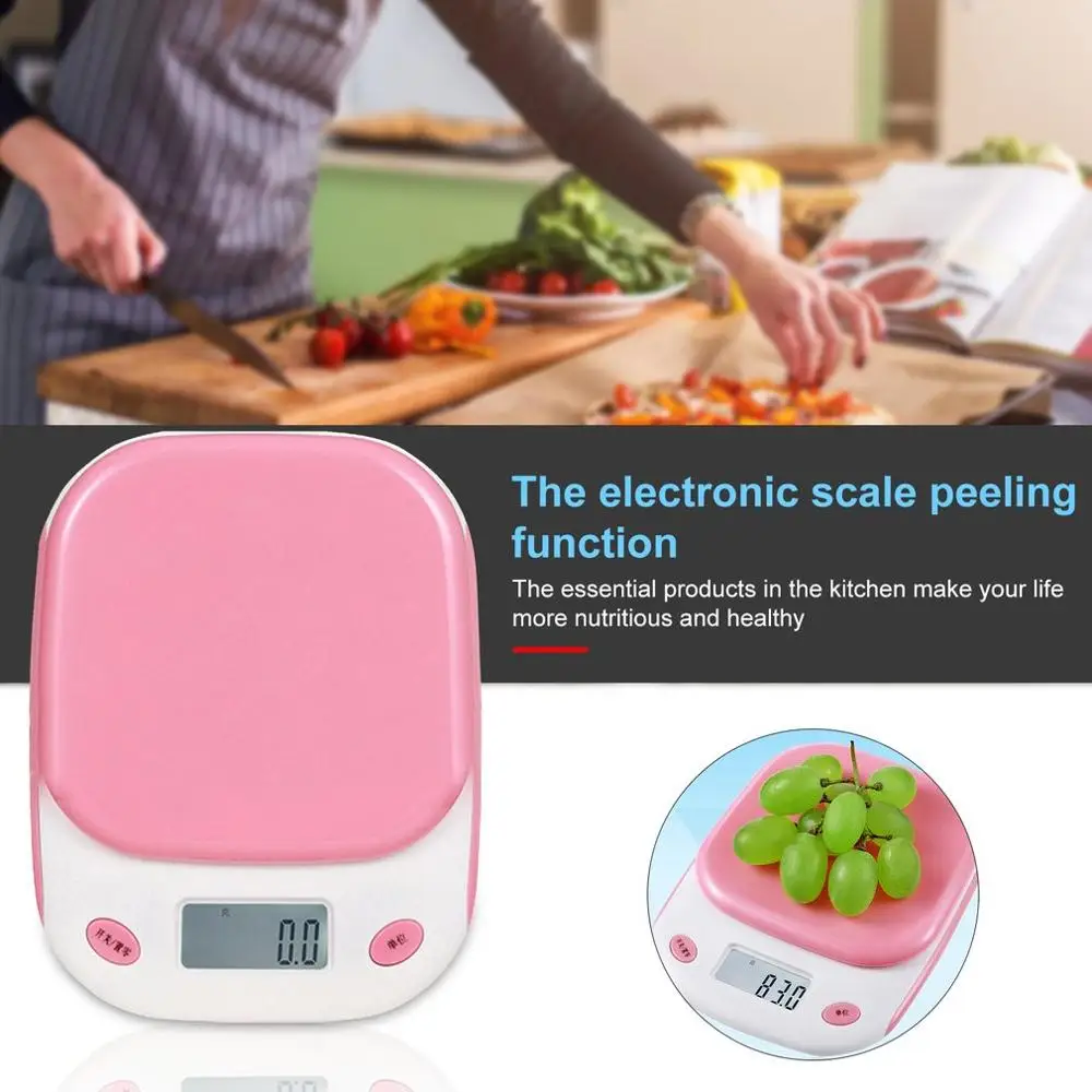 Бытовые кухонные весы с подставка для тарелки измерительная шкала электронные
