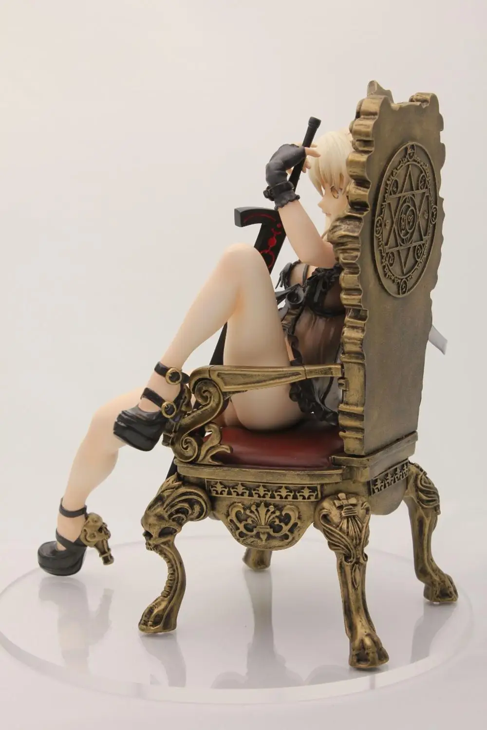 Fate Grand Order, 24 см, саблей, война Святого Грааля, FATE stay night, ПВХ фигурки, игрушки, Аниме фигурки, игрушки для детей
