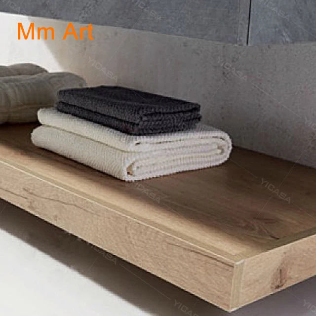 Серый цвет шиферная поверхность современные шкафы для ванной комнаты с зеркалом