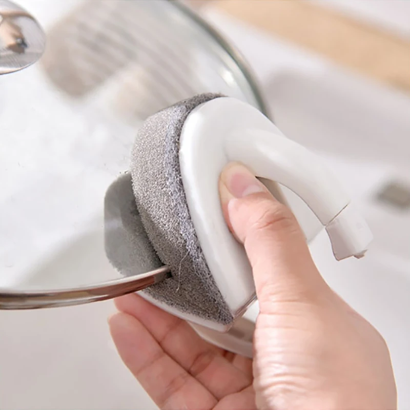 Складная губчатая щетка с ручкой Чистящая Щетка для ванной стол мытья плитки
