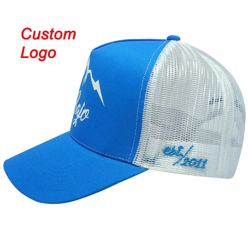 Custom Design Tourists Baseball Cap Unisex Size Kids Adult Snap Back Adjustable Close Mesh Tennis Cool Popular Trucker Hat