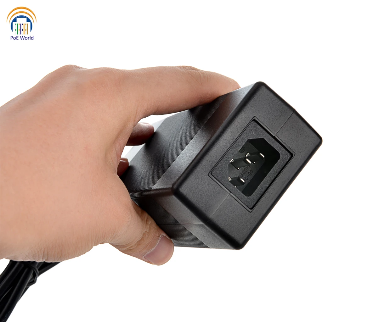 POE 24 1U 48V120W порта Poe инжектор 100 Мбит/с для IP камеры безопасности 802.3af устройство