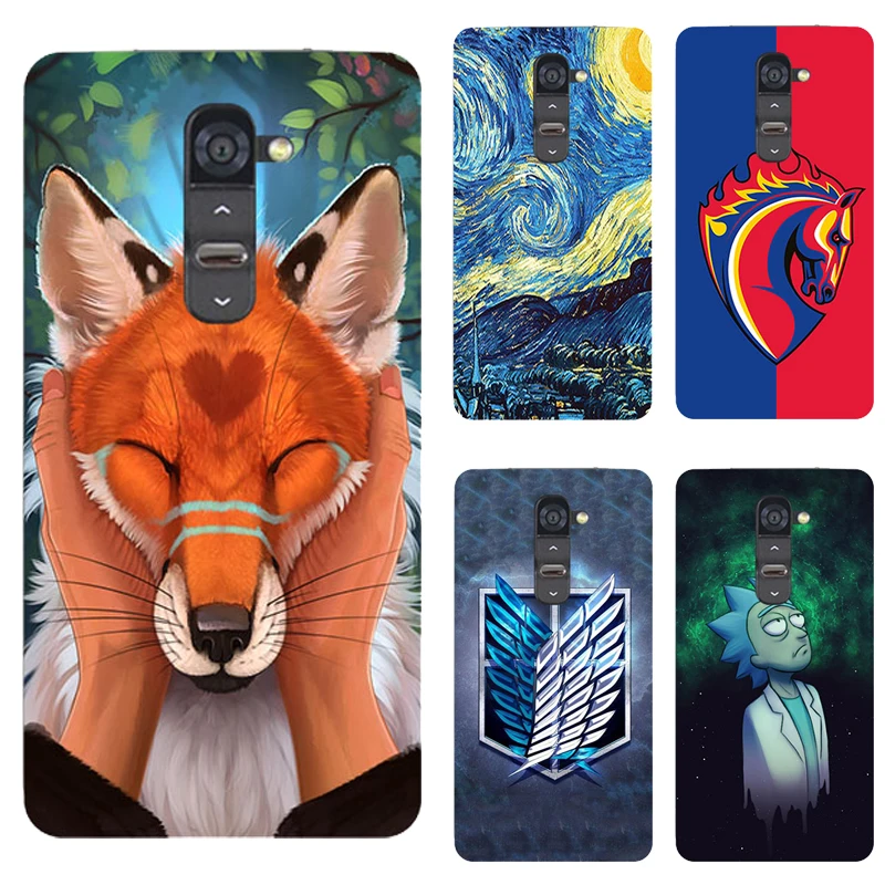 Чехлы для LG G2 силиконовый чехол телефона с принтом цветов кошек тигра Optimus G 2 D802 D805