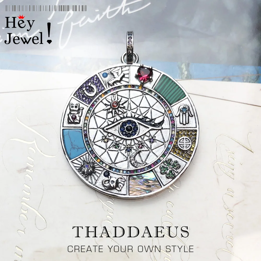 Подвеска амулет волшебные символы удачи привлекают все глаза Новинка лета 2021