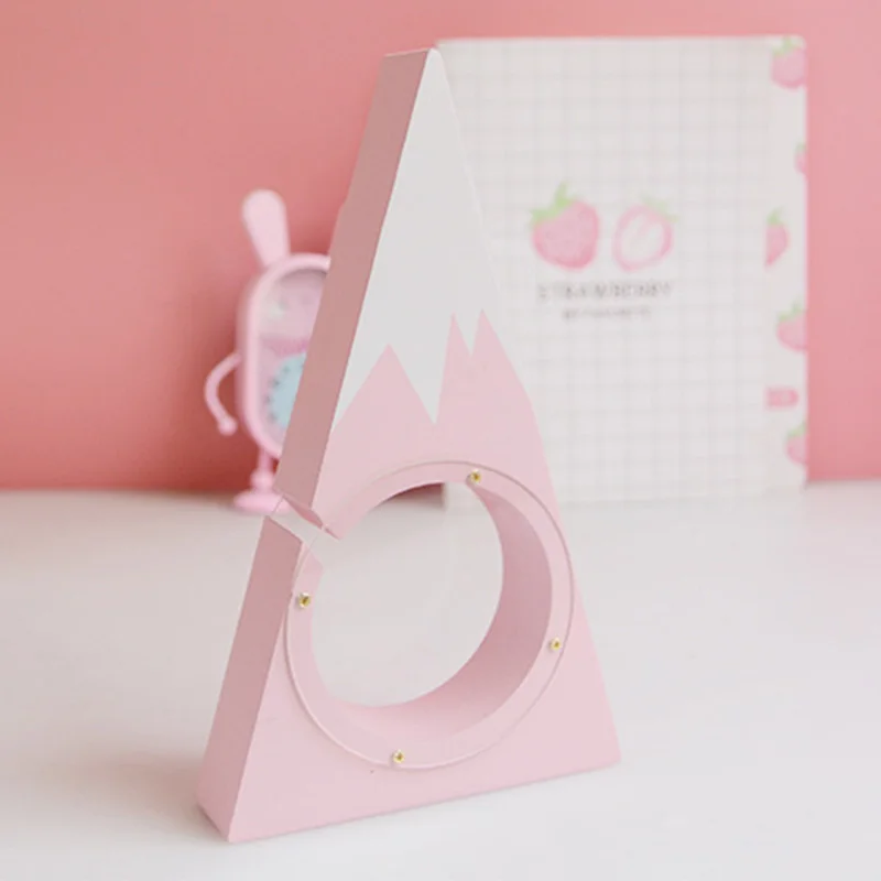 Снежная горная деревянная копилка прозрачная Alcancias Creativas безопасная экономия