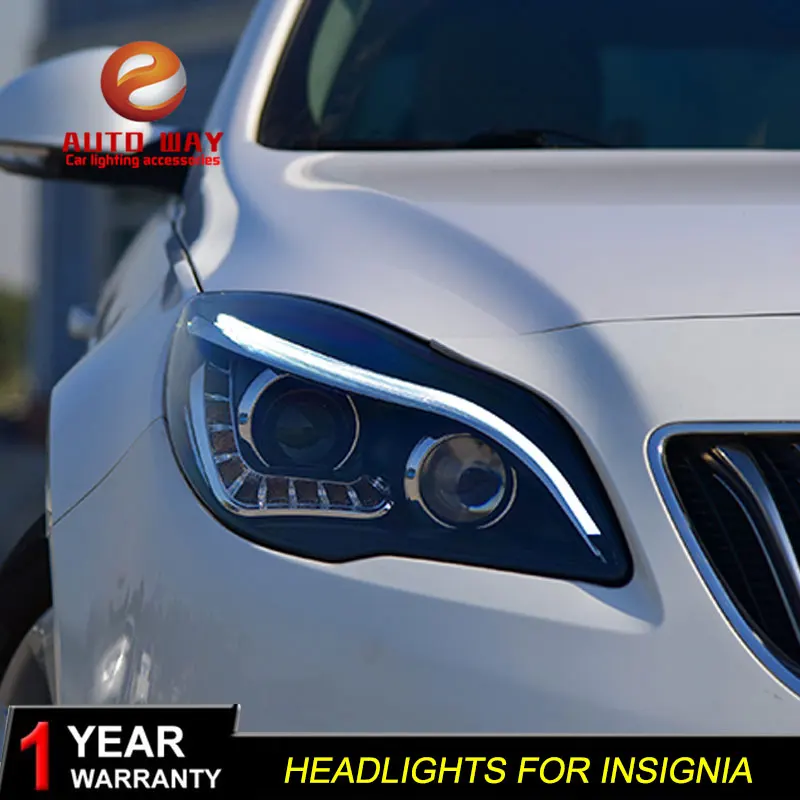 Автомобильный Стайлинг для Buick Regal головной светильник s Opel Insignia 2014 2016 светодиод DRL