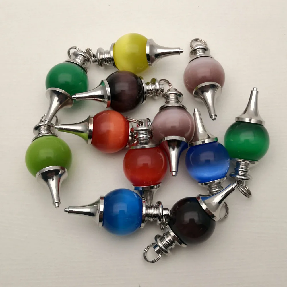 Модный кулон &quotкошачий глаз&quot 12 шт. Балансирующий рейки очаровательный камень