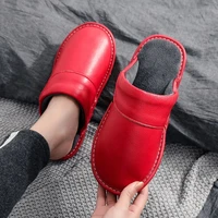 plush soft soled womens shoes winter female cotton slippers indoor warm couple slippers
