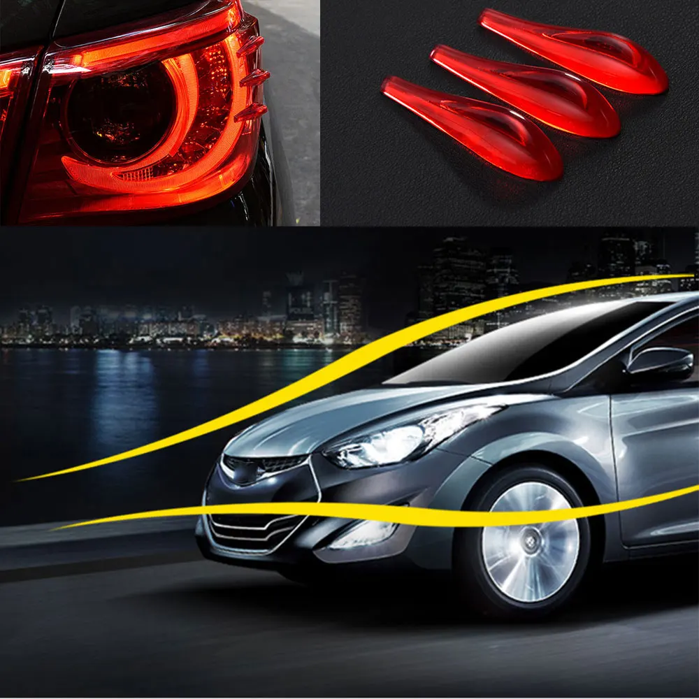 car anti-collision strip spoiler noise reduction stick to headlamp post for Infiniti fx35 fx37 f50 g35 g37 qx56 qx60 ex35 | Автомобили и