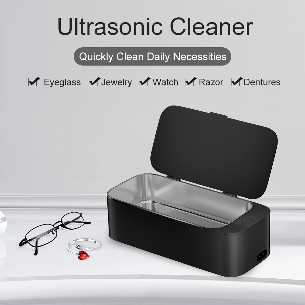 Бесплатная доставка Портативный Ультразвуковой очиститель ювелирных изделий
