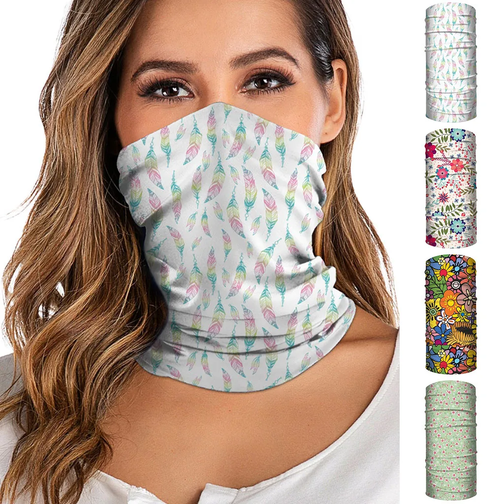 

Unisex Outdoor Headband Scarf Neck Windproof Sun Protection Bandana Adult Four SeasonsSoft and Skin-friendly Mask