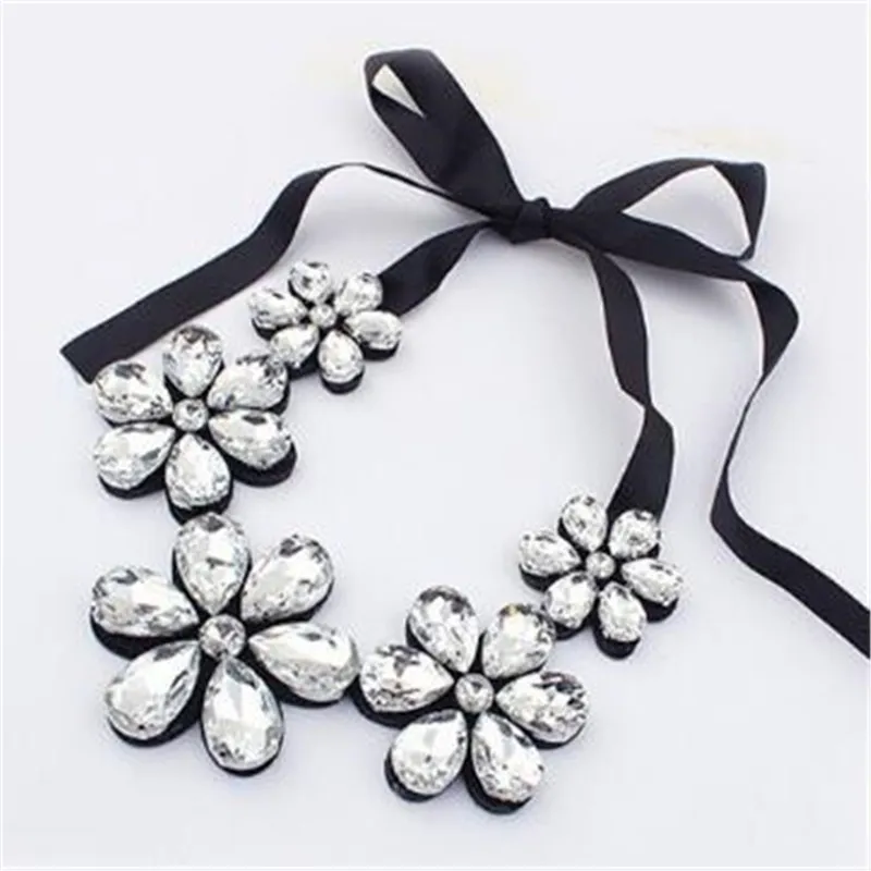 Модные летние ювелирные изделия ADOLPH элегантное ожерелье чокер с цветком из