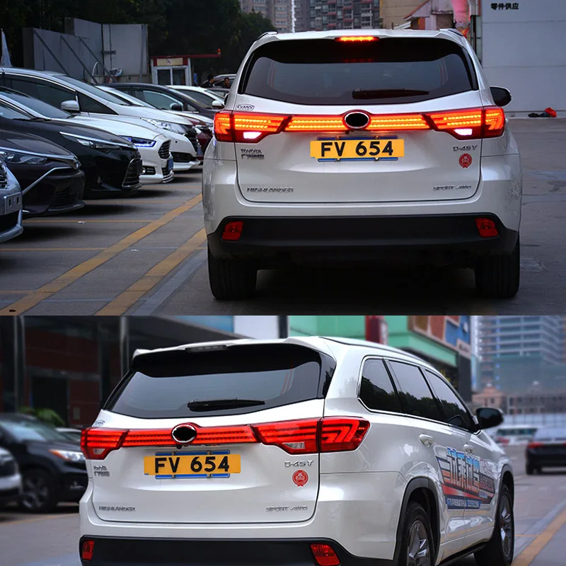 Светодиодный задний фонарь для Toyota Highlander 2015 2016 2017 левой и правой стороны