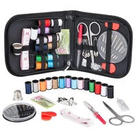 new 68pcs portable household sewing kit box diy embroidery handwork tool needles thread scissor set supplies travel accessories