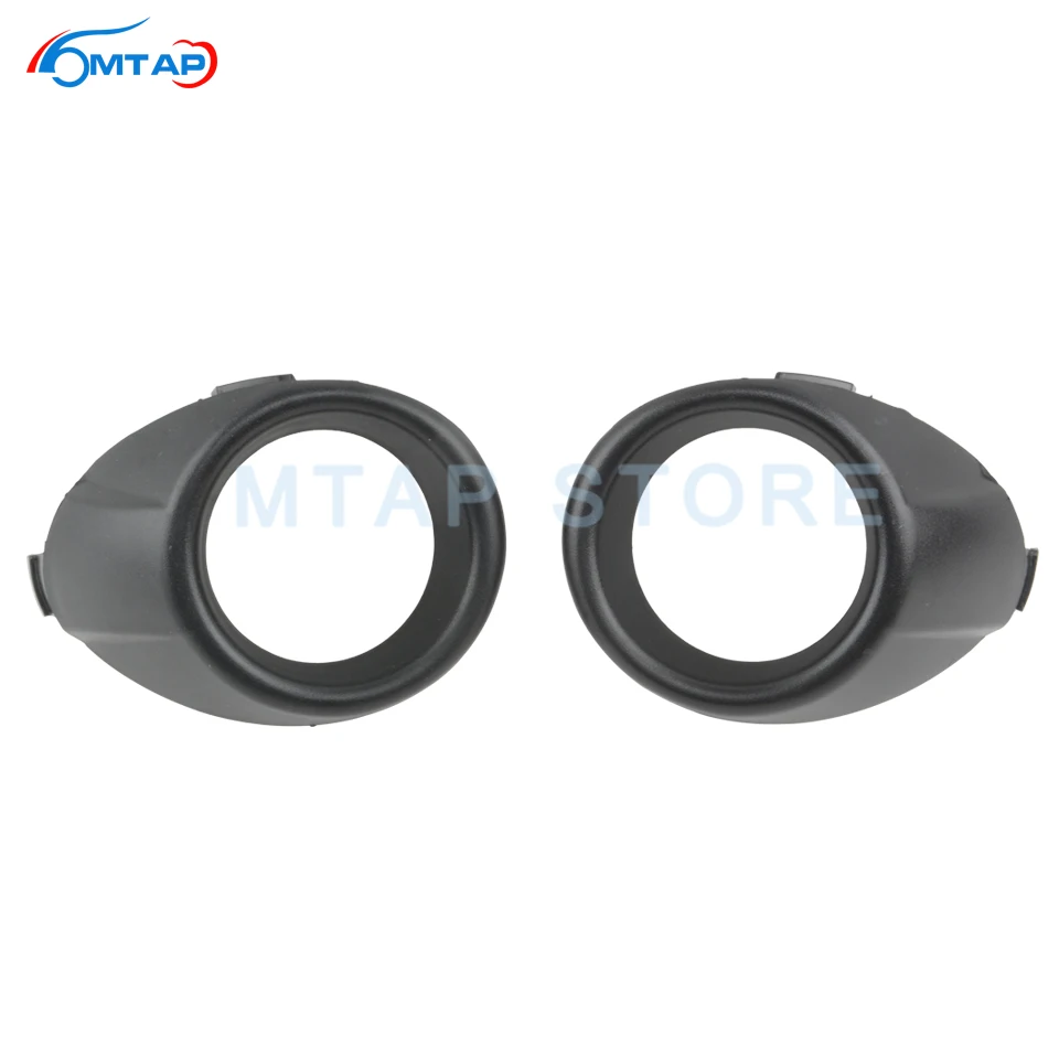 Черная передняя противотуманная фара MTAP отделка для Ford For Fiesta 2009 2010 211 2012 передний
