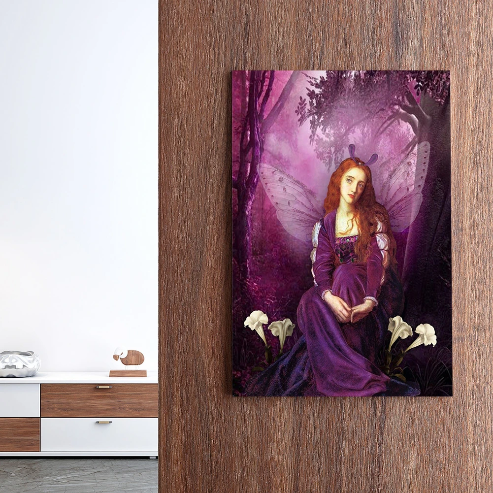 5D DIY Полная Алмазная картина эльф бриллиантовая мозаика набор для домашнего