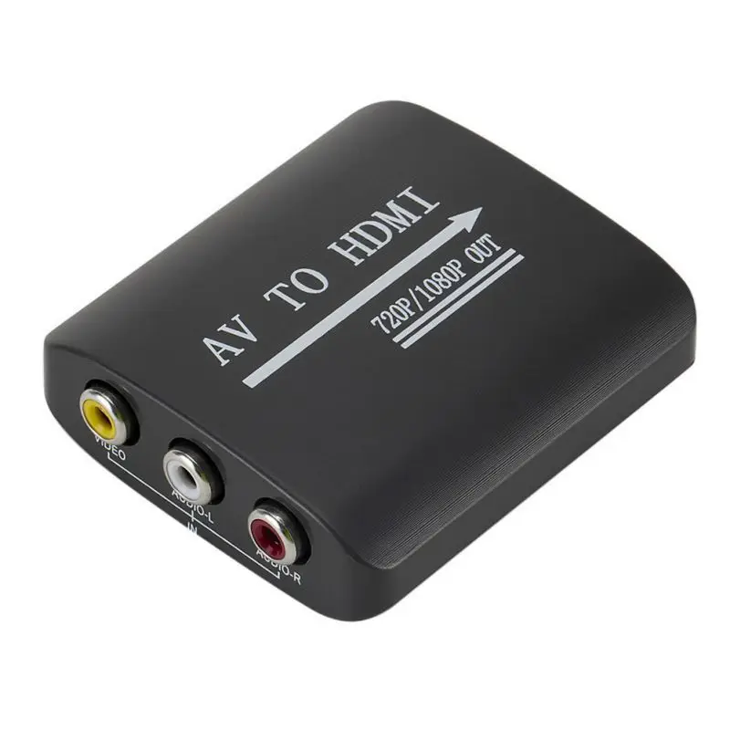 Мини AV в HDMI видео конвертер 1080P CVBS RCA адаптер для HD ТВ PS3 PS4 ПК DVD Xbo |
