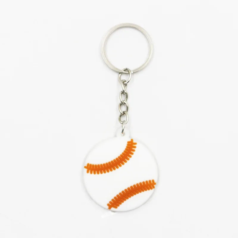 Спортивные Для мужчин подарок ПВХ Футбол Бейсбол Баскетбол волейбольный брелок