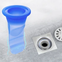 deodorization bathroom silicone sink strainer shower channel drain anti odor backflow filter insect control odor stopper tool