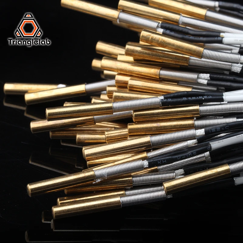 Картридж термистора TriangleLab 100K 3950 1M и 2M 100k ohm B3950 280 ℃ для V6 HOTEND VOLCANO dragonfly dragon blv DDE -