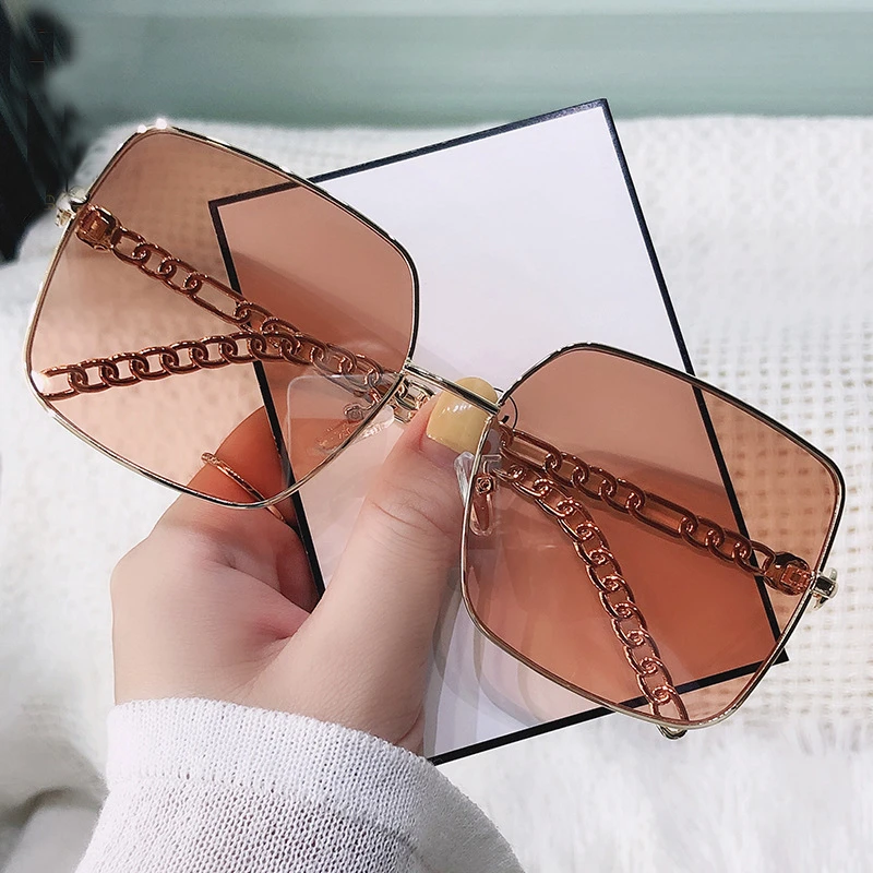 Женские солнцезащитные очки с градиентом квадратные защитой Uv400 | Аксессуары для