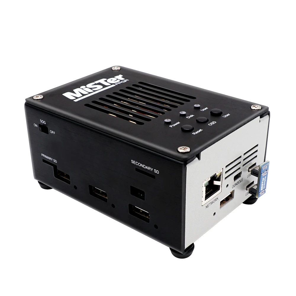 Новейшие металлические Чехлы для mr FPGA Kit серебристо-черный подходит новых