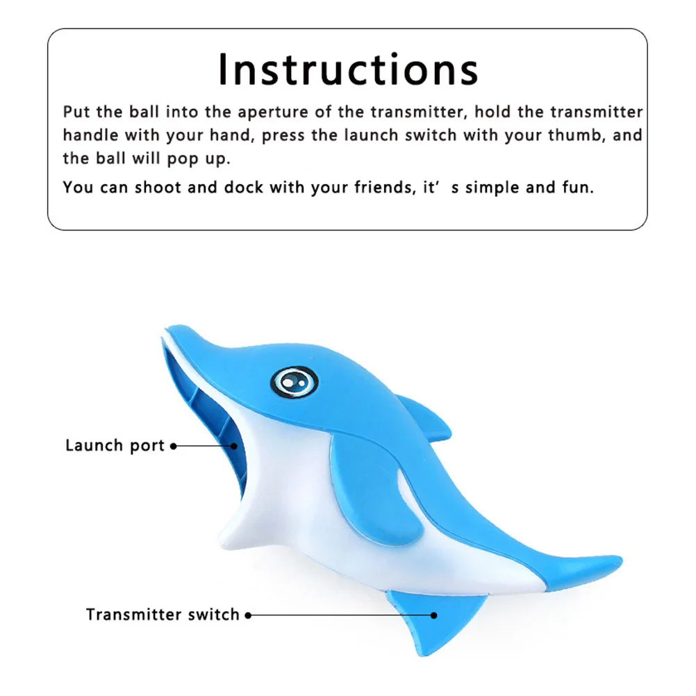 Детские забавные игрушки 2 предмета для детей мультяшный дельфин Комплект с