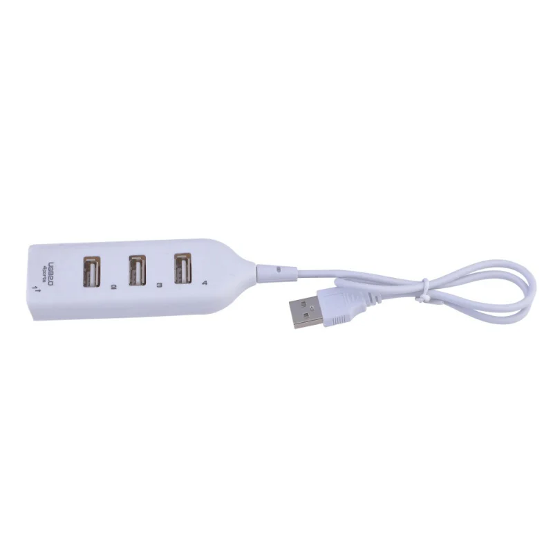 4 порта usb-хаб 2 0 сплиттер адаптер для ноутбука приемник высокоскоростной USB